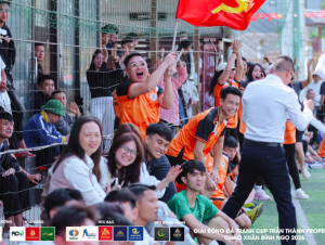 Sôi nổi Giải bóng đá Bất động sản Hòa Lạc 2026 – Tranh Cup Trần Thành Property