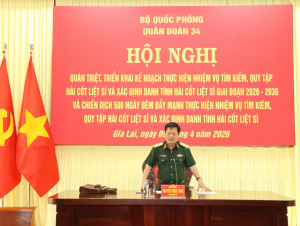 Quân đoàn 34: Triển khai 
