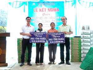 Nhà máy Đường và Điện sinh khối An Khê: Về làng kết nghĩa, trao mái ấm cho dân