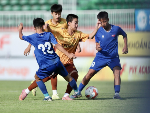 Bóng đá trẻ Đông Á dừng bước trước vòng bán kết Festival U14 Gia Lai 2026