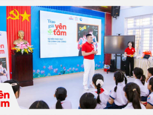 Cha-Ching đến Huế: Prudential tiếp tục hành trình gieo mầm kỹ năng tài chính cho trẻ em Việt Nam
