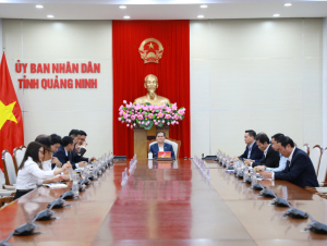 Quảng Ninh: Lãnh đạo tỉnh làm việc với Tập đoàn Amata và Tập đoàn Marubeni