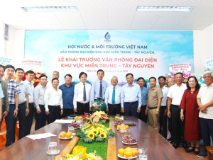 Hội Nước và Môi trường Việt Nam tổ chức lễ khai trương Văn phòng đại diện tại khu vực miền Trung - Tây Nguyên
