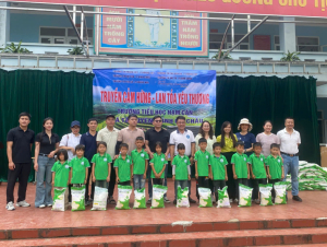 Truyền cảm hứng, lan tỏa yêu thương tại Trường Tiểu học Nậm Cần – Lai Châu