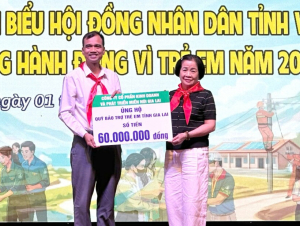 Công ty CP Miền núi Gia Lai chung tay vì thế hệ tương lai