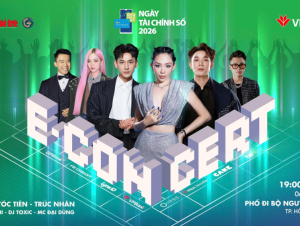 Dàn sao triệu view đổ bộ E-Concert tại Ngày tài chính số 2026, người hâm mộ háo hức săn vé fanzone