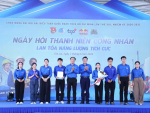 Nhiều hoạt động thiết thực tại Ngày hội “Thanh niên công nhân - Lan tỏa năng lượng tích cực” tại Gia Lai