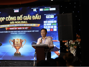 Ra mắt Giải Pickleball các CLB Báo chí - Truyền hình và Doanh nghiệp toàn quốc lần thứ I - 2026
