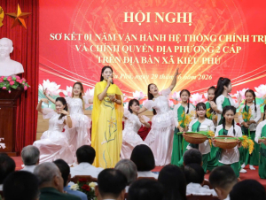 Hiệu quả rõ nét sau một năm vận hành mô hình chính quyền địa phương hai cấp tại xã Kiều Phú