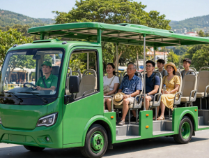 Gia Lai sắp có 3 tuyến xe điện thí điểm phục vụ du lịch phía Tây