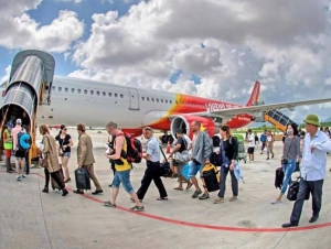 Hành khách quốc tế qua đường hàng không tăng trên 15%