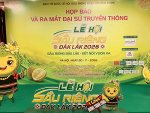 Lễ hội Sầu riêng Đắk Lắk năm 2026: Nâng tầm chuỗi giá trị và thúc đẩy du lịch