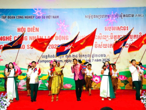 Sôi động, hấp dẫn chùm ảnh Hội diễn nghệ thuật VRG tại Campuchia