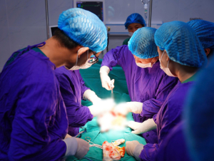Gia Lai: Phẫu thuật thành công khối u xơ tử cung nặng 2,1 kg cho bệnh nhân người Bana