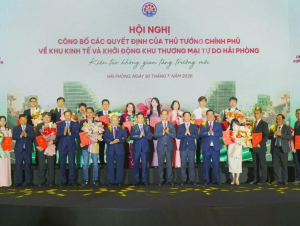 Khởi động Khu thương mại tự do Hải Phòng: Mở cánh cửa cho không gian tăng trưởng mới