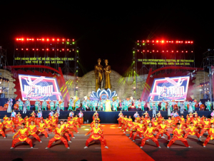 Rực rỡ đêm khai mạc Liên hoan quốc tế võ cổ truyền Việt Nam 2026 tại Gia Lai