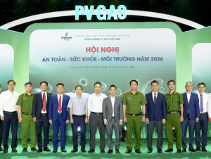 Hội nghị ATSKMT năm 2026: PV GAS nâng cao văn hóa an toàn, tăng cường năng lực quản trị rủi ro