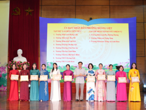 Phường Hoàng Liệt tổng kết năm học 2025-2026, triển khai nhiệm vụ năm học mới