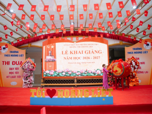 Trường THCS Hoàng Liệt khai giảng năm học mới, hướng tới xây dựng điểm sáng giáo dục của Thủ đô