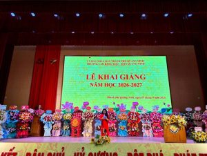 Trường Cao đẳng Việt - Hàn Quảng Ninh tổ chức Lễ khai giảng năm học 2026 - 2027