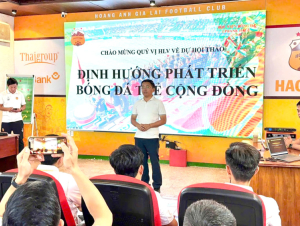 Chắp cánh đam mê cùng Học viện LPBank HAGL