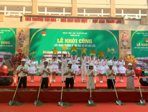 Khởi công xây dựng Trường THCS Kim Liên