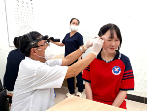 Trường THPT Pleiku hợp tác Sysmed Phù Đổng khám sức khỏe hơn 2.000 học sinh