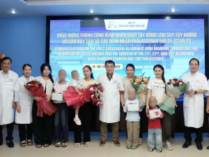 Ghép tế bào gốc cứu sống bé gái 4 tuổi bị suy tủy xương vô căn