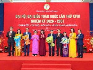 Đại hội đại biểu toàn quốc Tổng hội Y học Việt Nam lần thứ XVIII: Đoàn kết - Trí tuệ - Đổi mới vì sức khỏe nhân dân