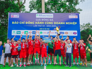 Ba Vì FC đăng quang ngôi vô địch đầy thuyết phục