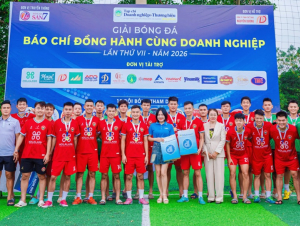 Nhìn lại hành trình của giải bóng đá “Báo chí đồng hành cùng doanh nghiệp” lần thứ VII 