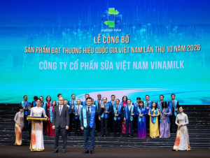 Vinamilk: 9 năm liên tiếp được vinh danh Thương hiệu Quốc gia