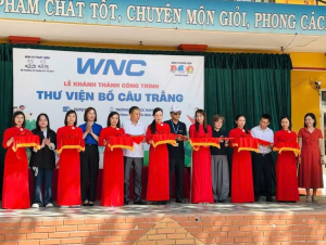 Ninh Bình, Fly To Sky khánh thành thư viện, lan tỏa văn hóa đọc trong trường học