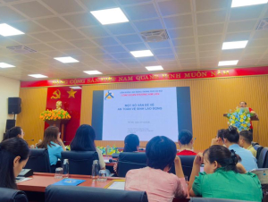 Công đoàn phường Kim Liên nâng cao nhận thức về an toàn, vệ sinh lao động