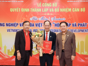 Ra mắt Viện Nghiên cứu và Phát triển Công nghiệp Văn hóa châu Á