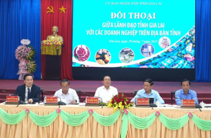 Gia Lai tổ chức đối thoại với doanh nghiệp, tháo gỡ điểm nghẽn, bứt phá kinh tế