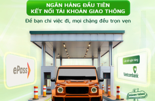 Vietcombank là ngân hàng đầu tiên liên kết trực tiếp với ePass, cho phép trừ phí giao thông tự động từ tài khoản ngân hàng mà không cần nạp tiền trước