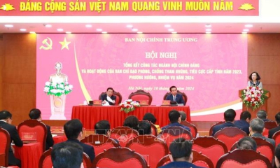 Xử lý nghiêm minh hành vi bao che, dung túng, tiếp tay cho tham nhũng