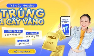 Trả góp dễ dàng, trúng vàng cực đã với thẻ trả góp Muadee by HDBank