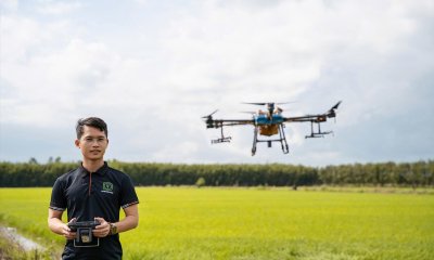 Drone bay cao, nông nghiệp đổi mới