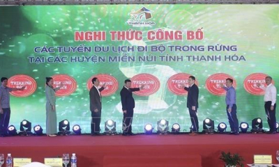 Công bố 12 tuyến du lịch đi bộ trong rừng các huyện miền núi Thanh Hóa