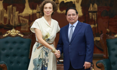 Tổng Giám đốc UNESCO: Sẵn sàng cùng Việt Nam chia sẻ tầm nhìn chiến lược về văn hóa ra thế giới