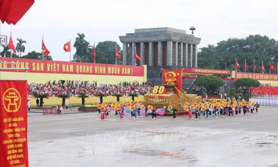 Tổng duyệt A80: Uy nghiêm các khối diễu binh, diễu hành trên Quảng trường Ba Đình