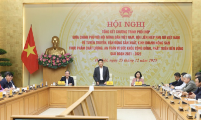 Sẽ có chương trình phối hợp mới giữa 3 chủ thể quan trọng về vận động sản xuất nông sản thực phẩm an toàn