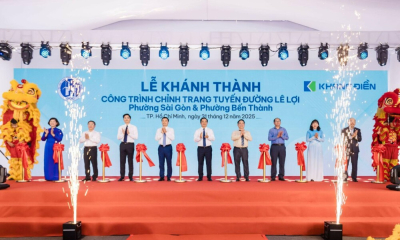 Đường Lê Lợi chính thức “khoác áo mới” chào đón năm 2026