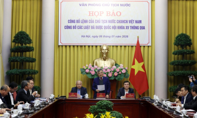 Công bố Lệnh của Chủ tịch nước về 12 luật liên quan lĩnh vực kinh tế với nhiều điểm mới