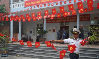 Quân và dân Trường Sa hướng về Đại hội Đảng toàn quốc lần thứ XIV