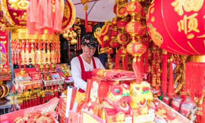 Các nước châu Á tưng bừng đón Tết Nguyên đán