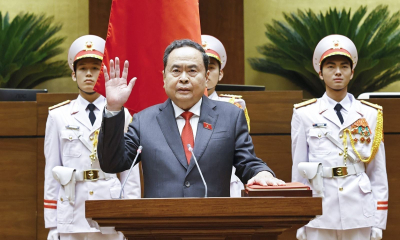 Chủ tịch Quốc hội Trần Thanh Mẫn tuyên thệ và phát biểu nhậm chức