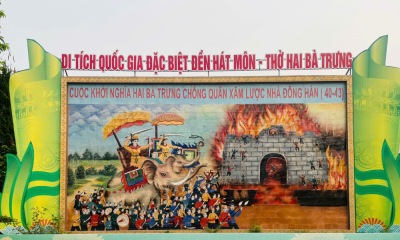 Đền Hát Môn – Dấu ấn lịch sử, nơi hào khí Hai Bà Trưng trường tồn mãi cùng thời gian và mỗi mùa lễ hội.